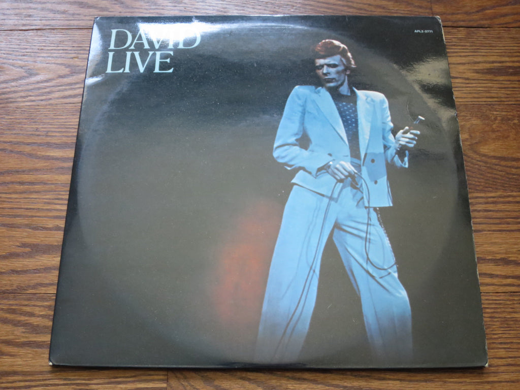 David Bowie - David Live (original) 2two - LP UK Vinyl Album Record Cover