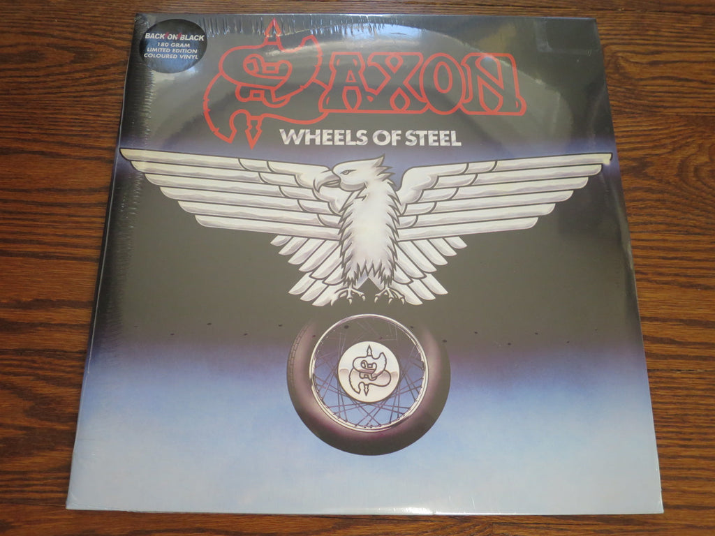 Saxon - Wheels Of Steel double LP (with Donington) - LP UK Vinyl Album Record Cover