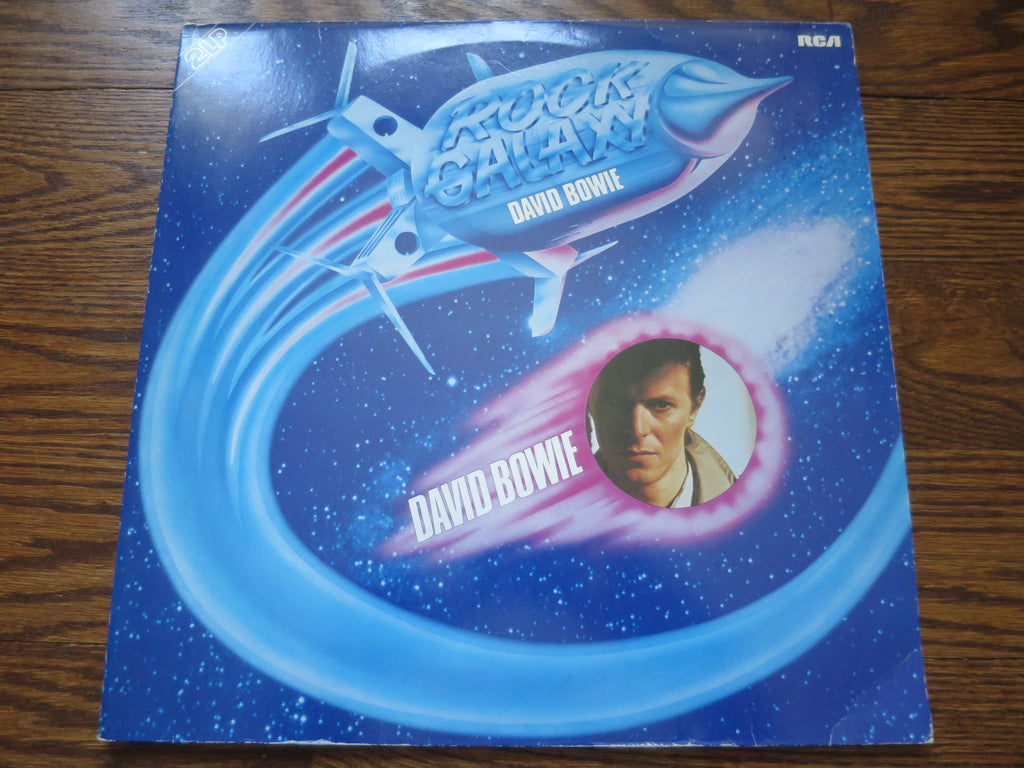 David Bowie - Rock Galaxy (Hunky Dory/Ziggy Stardust two-fer) - LP UK Vinyl Album Record Cover