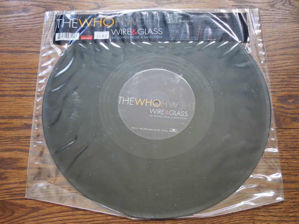 The Who - Wire & Glass (numbered edition) - LP UK Vinyl Album Record Cover