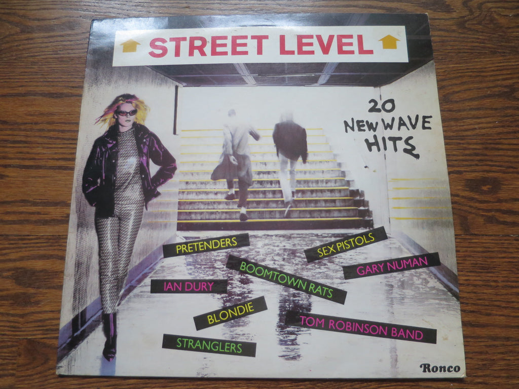 Various Artists - Street Level - 20 New Wave Hits - LP UK Vinyl Album Record Cover