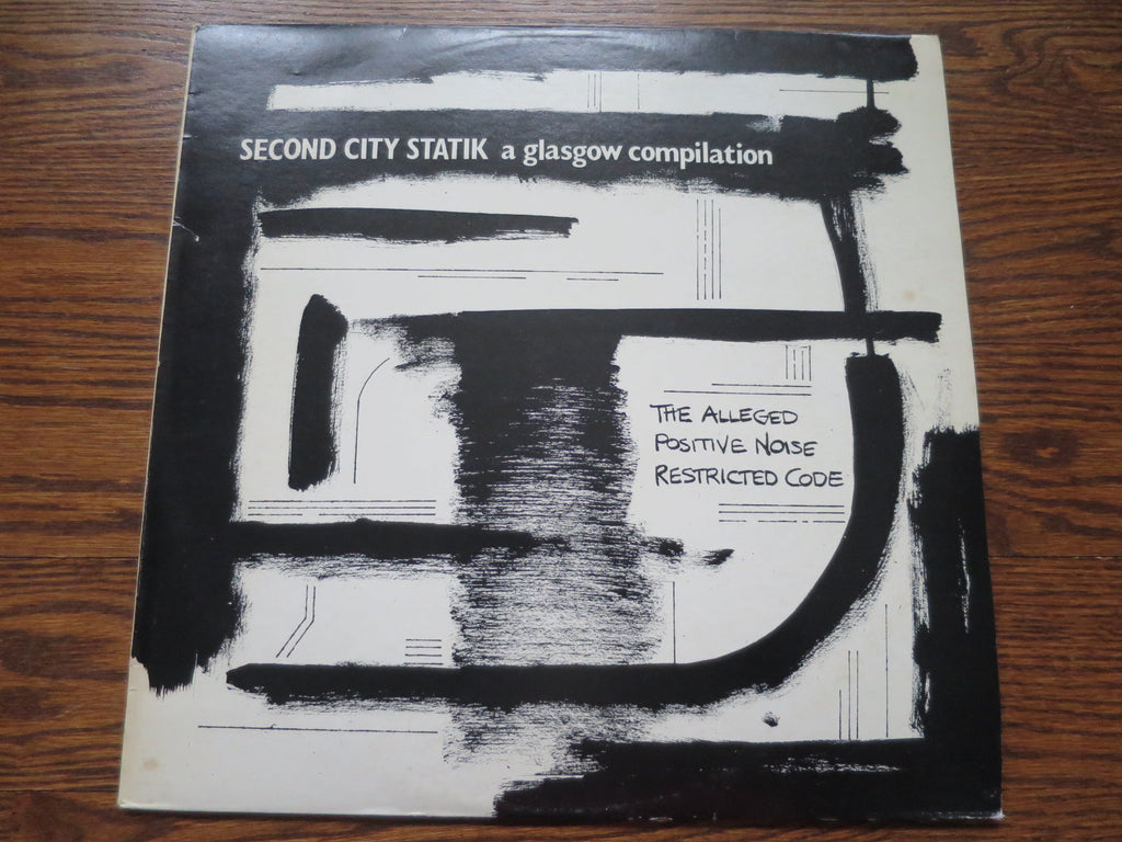 Various Artists - Second City Statik - A Glasgow Compilation - LP UK Vinyl Album Record Cover