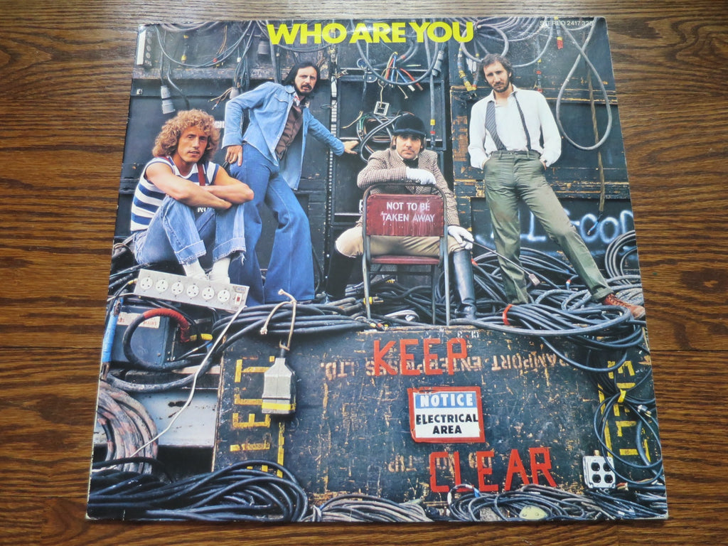 The Who - Who Are You - LP UK Vinyl Album Record Cover
