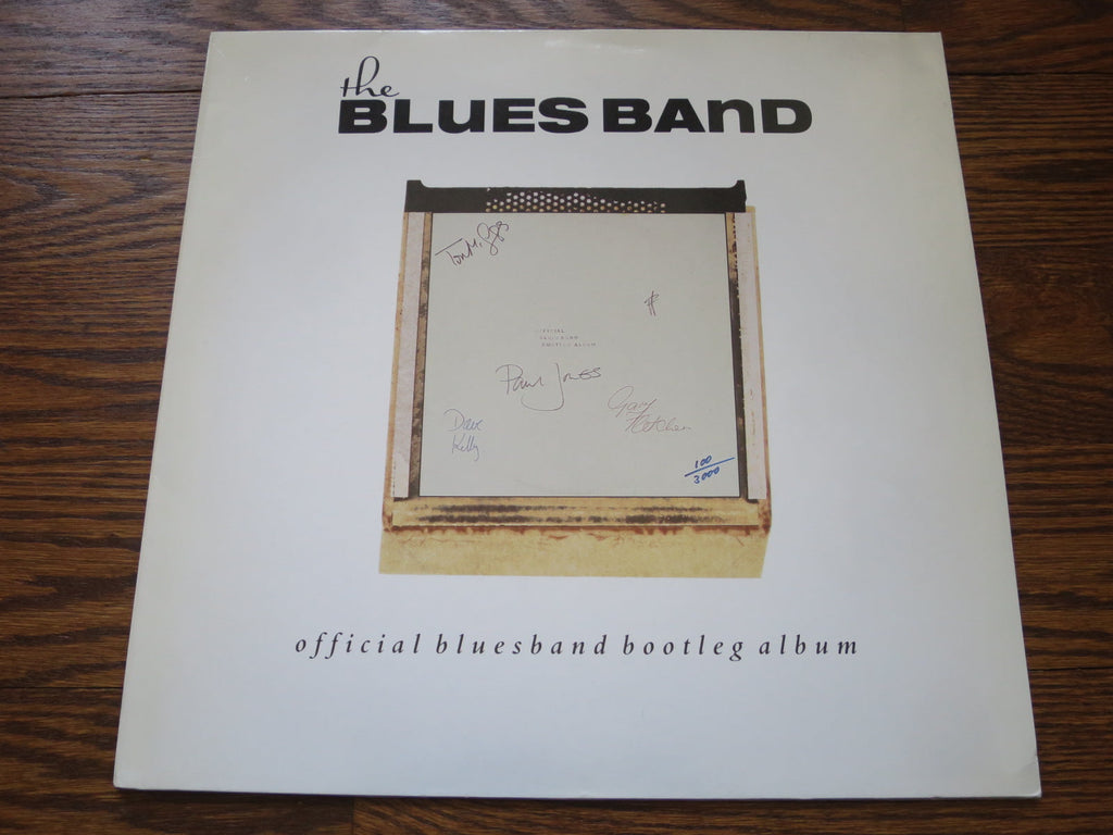 The Blues Band - Official Blues Band Bootleg Album - LP UK Vinyl Album Record Cover