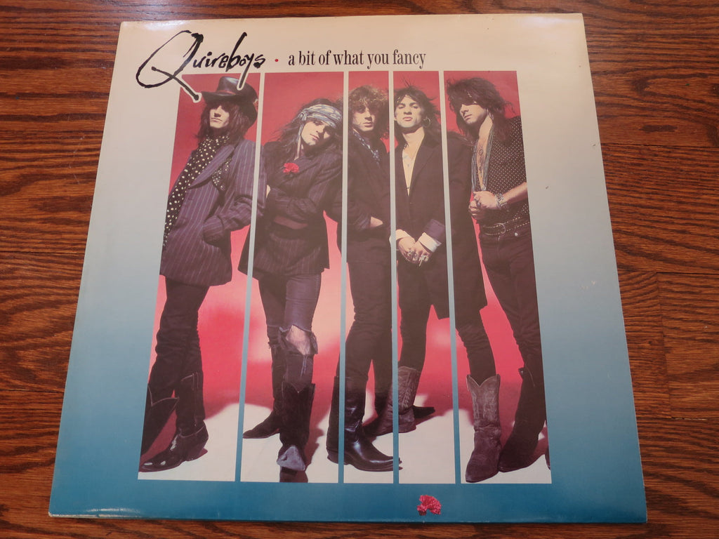 Quireboys - A Bit Of What You Fancy - LP UK Vinyl Album Record Cover