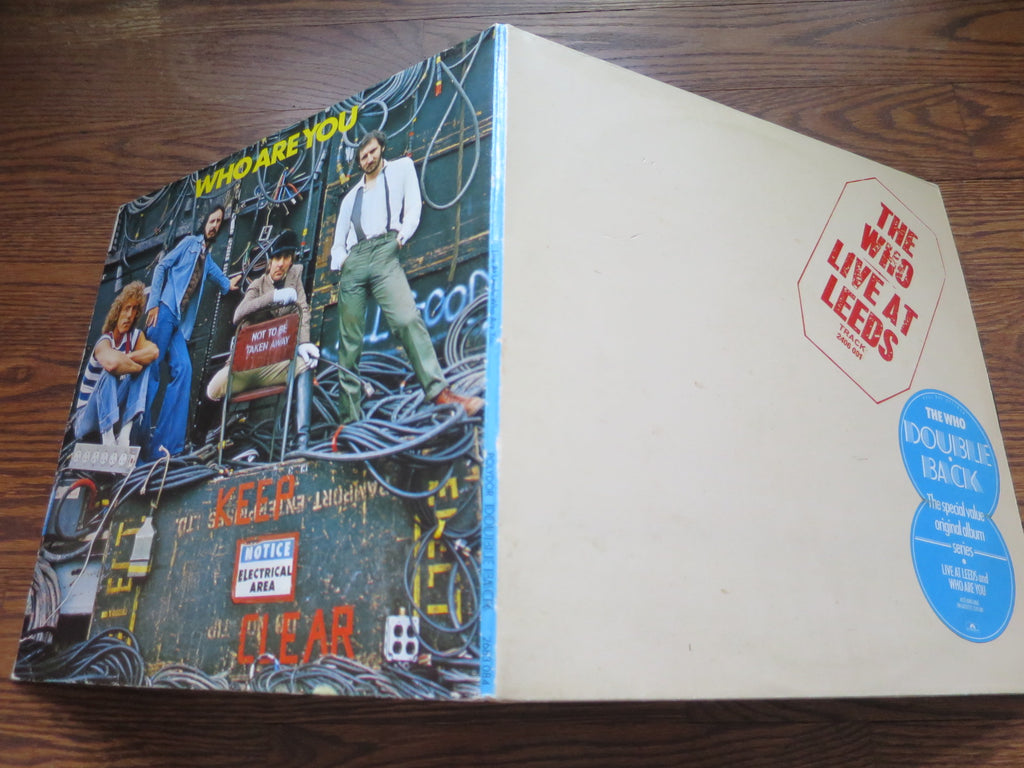 The Who - Live At Leeds/Who Are You 2-fer - LP UK Vinyl Album Record Cover