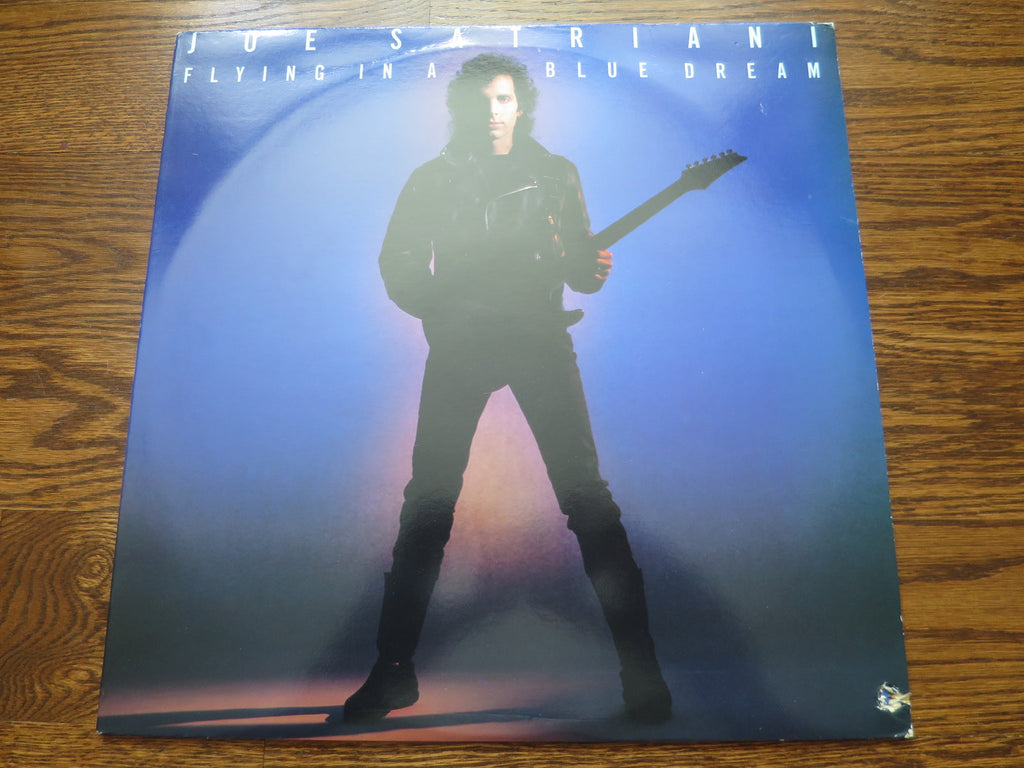Joe Satriani - Flying In A Blue Dream - LP UK Vinyl Album Record Cover