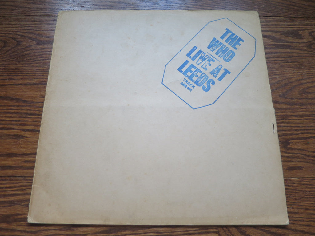The Who - Live At Leeds (original) - LP UK Vinyl Album Record Cover