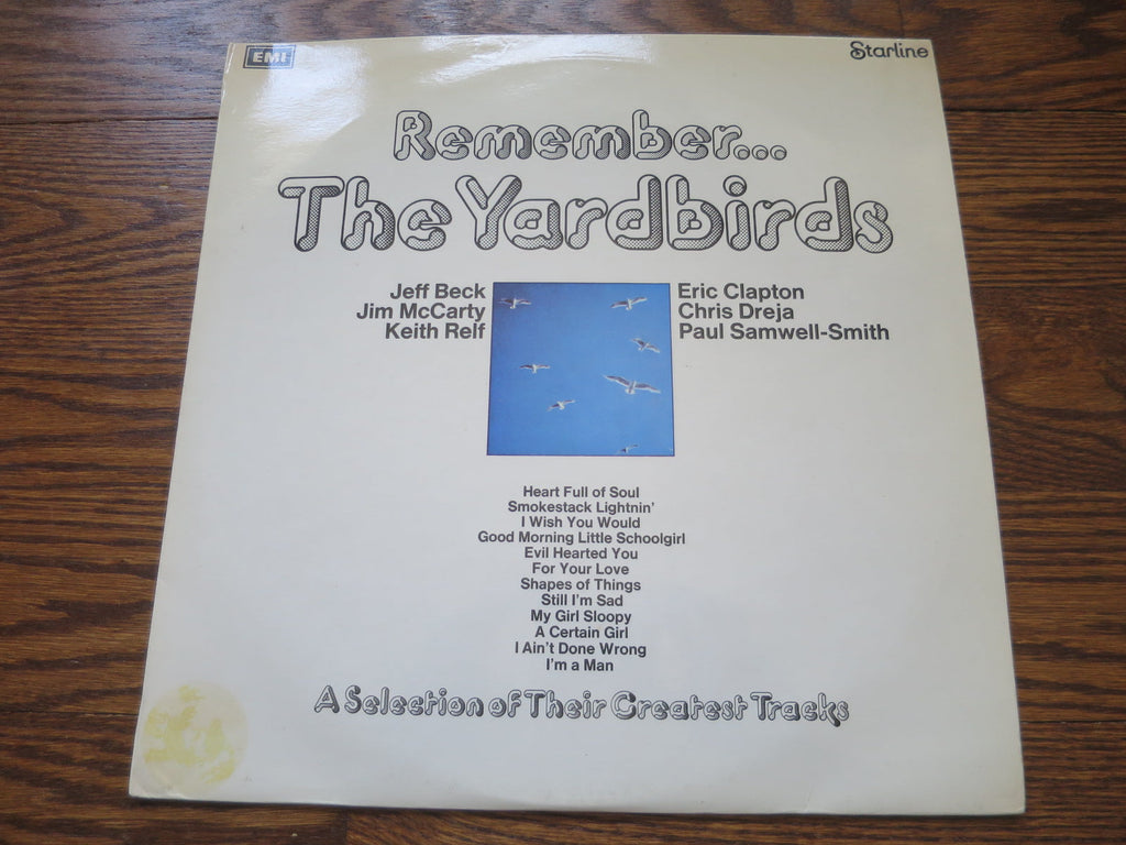 The Yardbirds - Remember… - LP UK Vinyl Album Record Cover