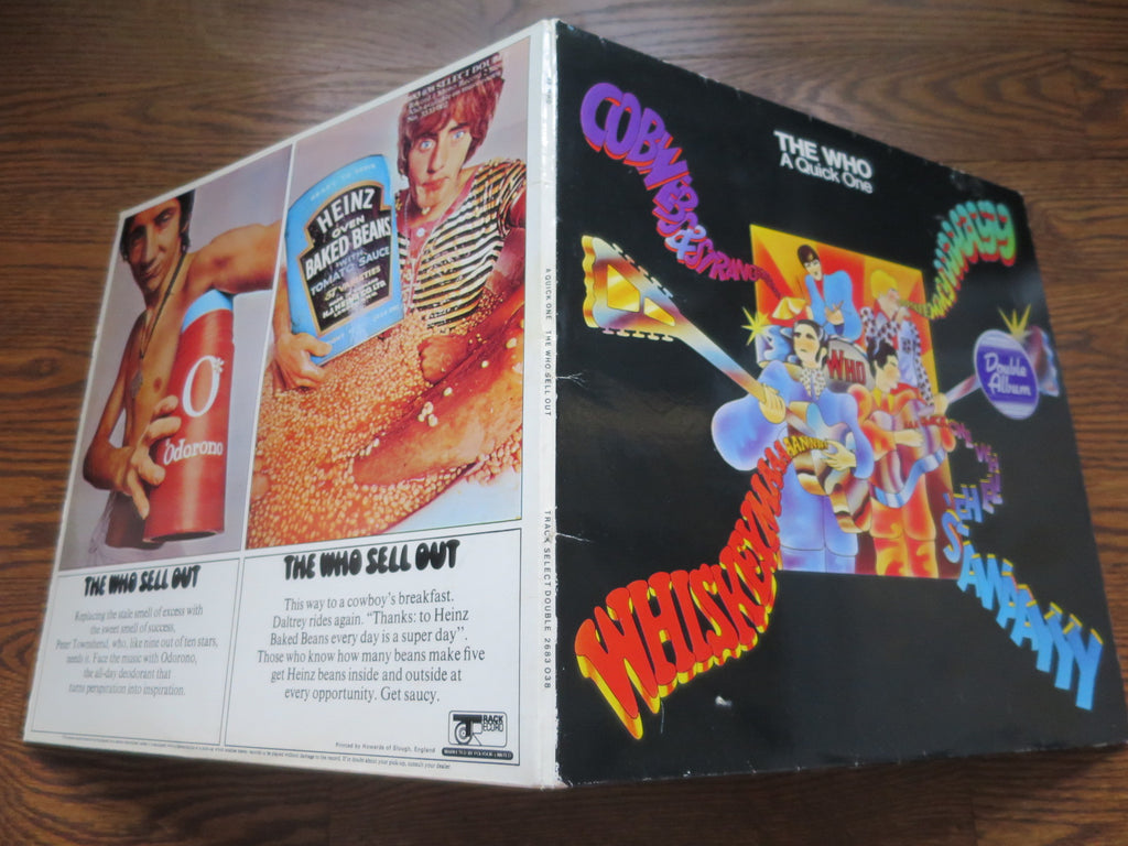 The Who - Sell Out/A Quick One 2-fer - LP UK Vinyl Album Record Cover