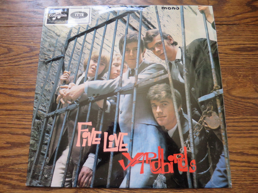The Yardbirds - Five Live Yardbirds - LP UK Vinyl Album Record Cover