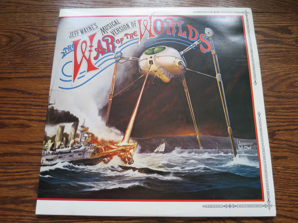 Jeff Wayne - The War Of The Worlds - LP UK Vinyl Album Record Cover