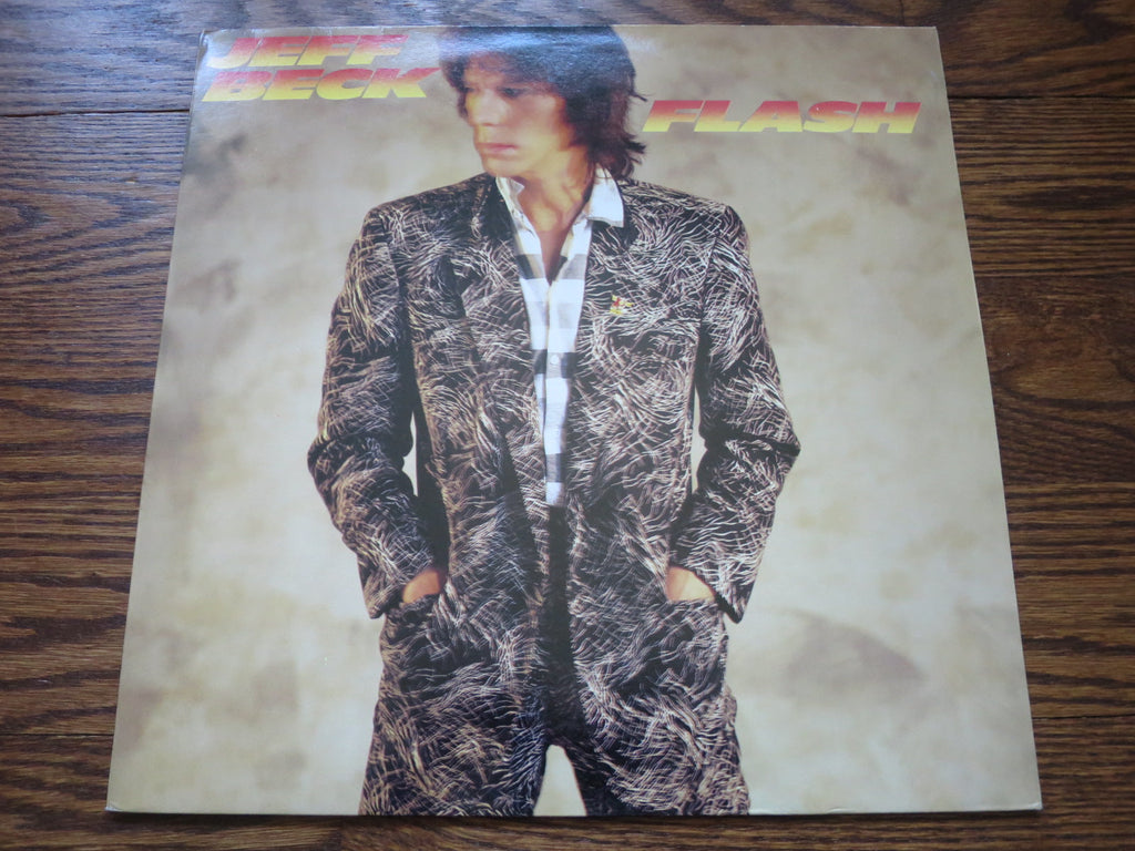 Jeff Beck - Flash - LP UK Vinyl Album Record Cover
