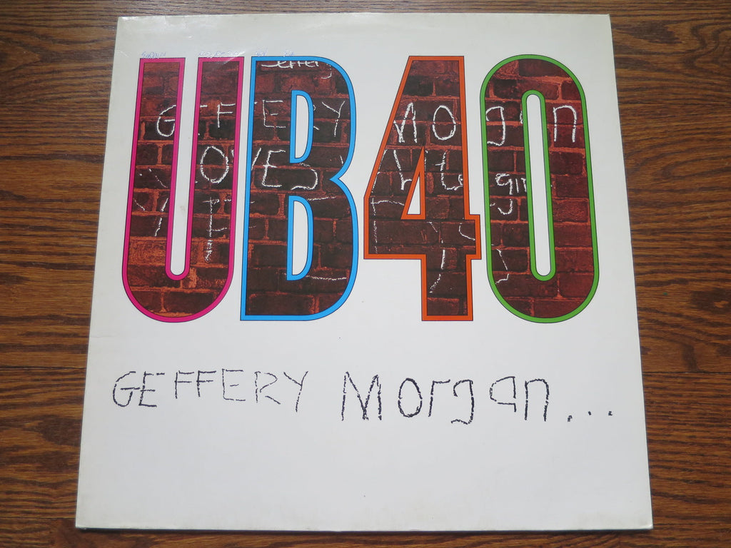 UB40 - Geffery Morgan 3three - LP UK Vinyl Album Record Cover