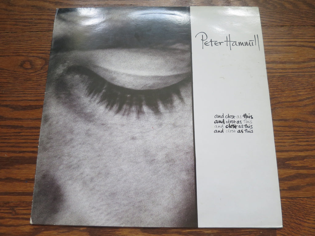 Peter Hammill - And Close As This - LP UK Vinyl Album Record Cover