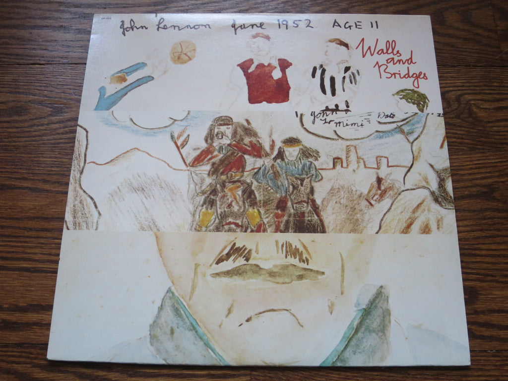 John Lennon - Walls and Bridges - LP UK Vinyl Album Record Cover