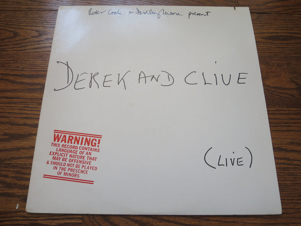 Peter Cook & Dudley Moore - Derek and Clive - LP UK Vinyl Album Record Cover