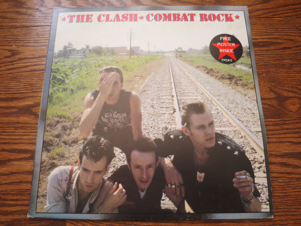 The Clash - Combat Rock - LP UK Vinyl Album Record Cover
