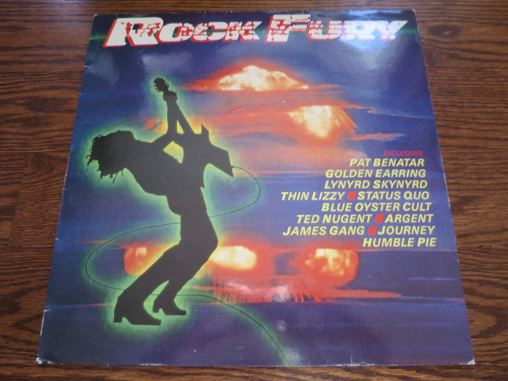 Various Artists - Rock Fury - LP UK Vinyl Album Record Cover