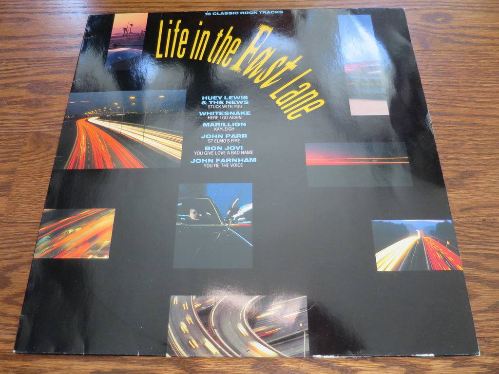 Various Artists - Life In The Fast Lane - LP UK Vinyl Album Record Cover