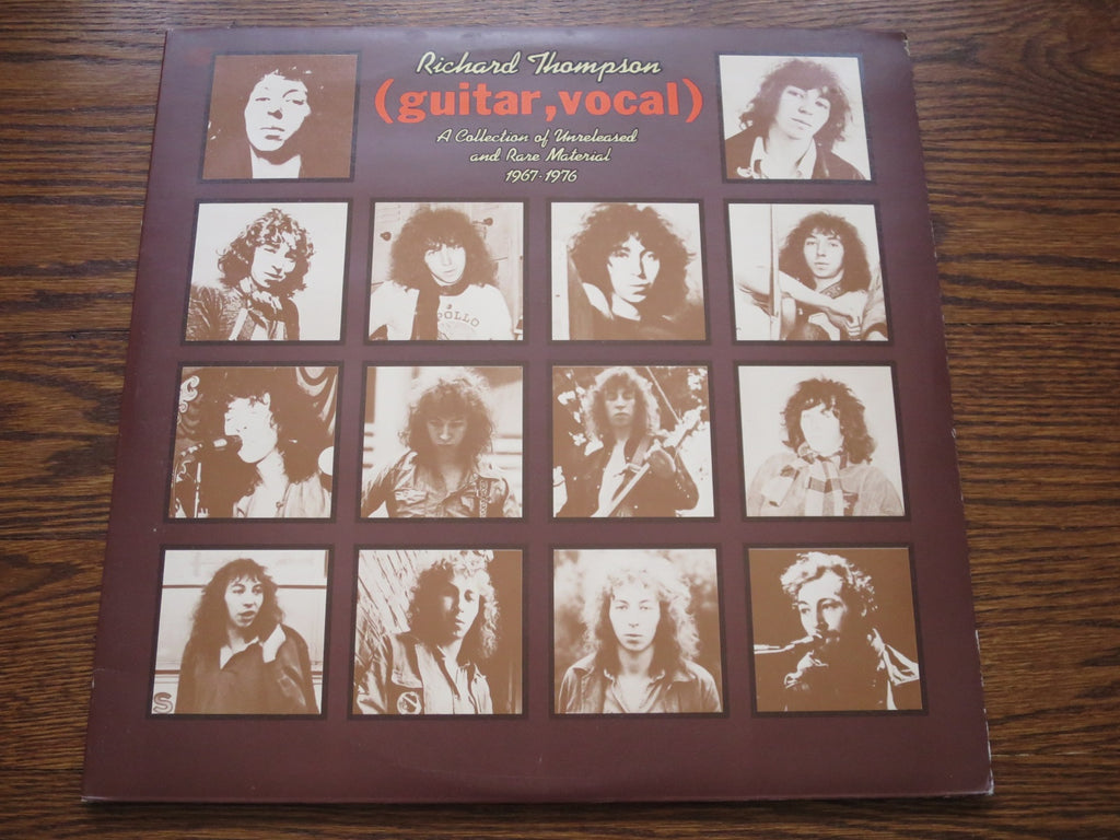 Richard Thompson - (guitar, vocal) A Collection Of Unreleased And Rare Material 1967-1976 - LP UK Vinyl Album Record Cover
