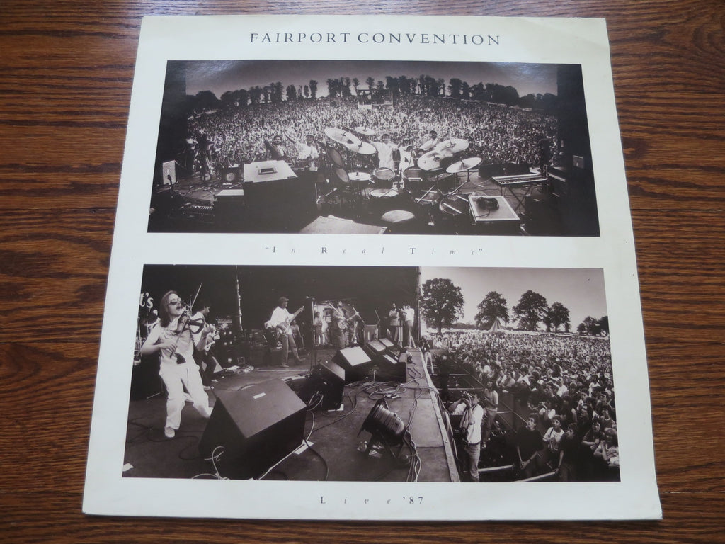 Fairport Convention - In Real Time - Live '87 - LP UK Vinyl Album Record Cover