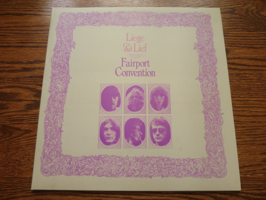 Fairport Convention - Liege & Lief - LP UK Vinyl Album Record Cover