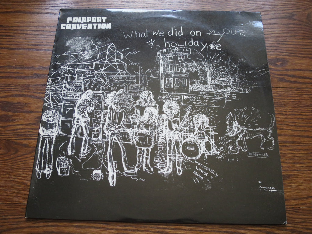 Fairport Convention - What We Did On Our Holidays (reissue) - LP UK Vinyl Album Record Cover