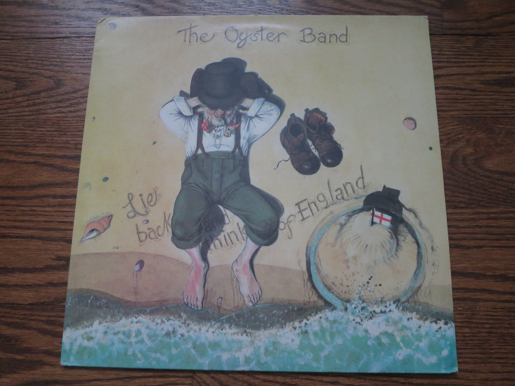 The Oyster Band - Lie Back And Think Of England - LP UK Vinyl Album Record Cover