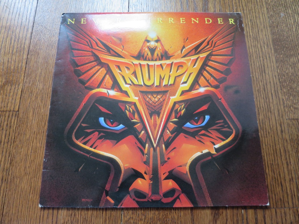 Triumph - Never Surrender - LP UK Vinyl Album Record Cover