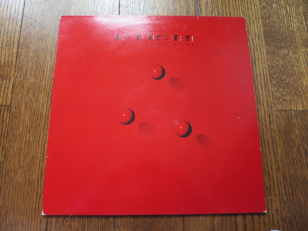 Rush - Hold Your Fire - LP UK Vinyl Album Record Cover