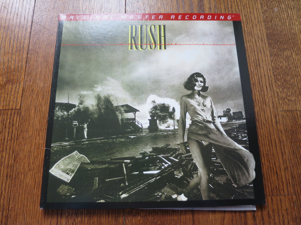 Rush - Permanent Waves - LP UK Vinyl Album Record Cover