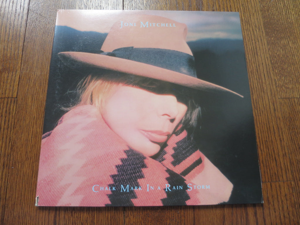 Joni Mitchell - Chalk Mark In A Rain Storm - LP UK Vinyl Album Record Cover