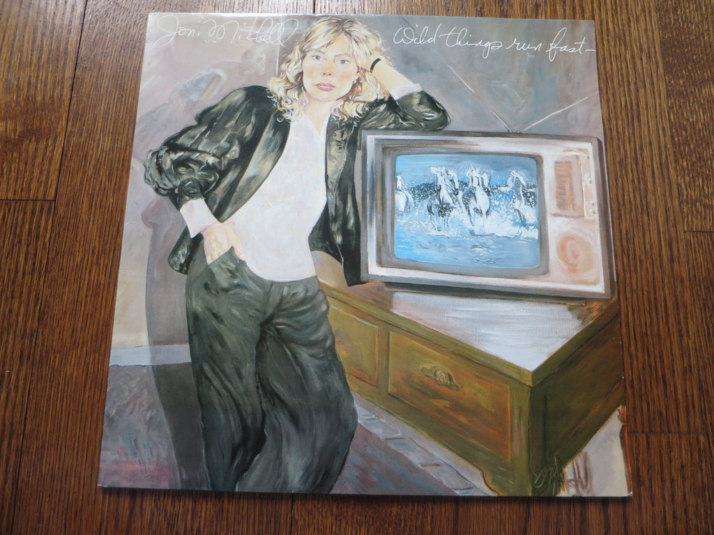 Joni Mitchell - Wild Things Run Fast - LP UK Vinyl Album Record Cover