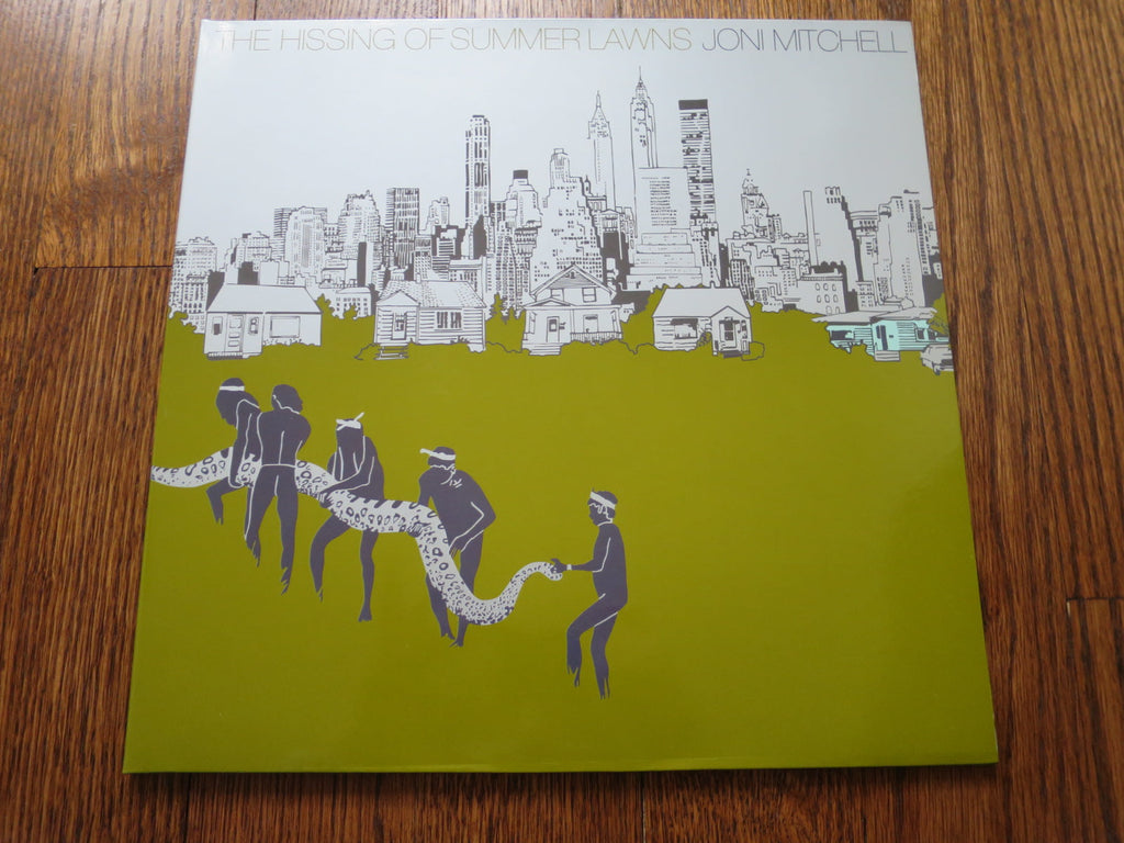 Joni Mitchell - The Hissing Of Summer Lawns (audiophile) - LP UK Vinyl Album Record Cover