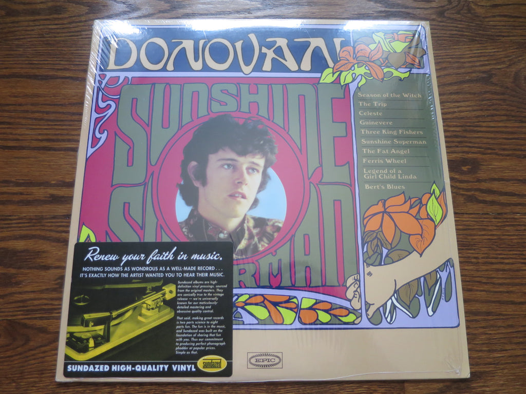 Donovan - Sunshine Superman (audiophile) - LP UK Vinyl Album Record Cover