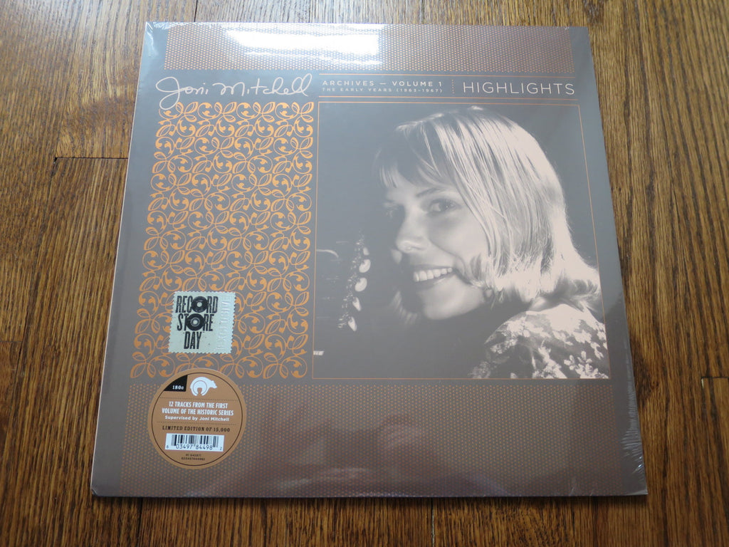 Joni Mitchell - Archives Volume 1 Highlights - LP UK Vinyl Album Record Cover