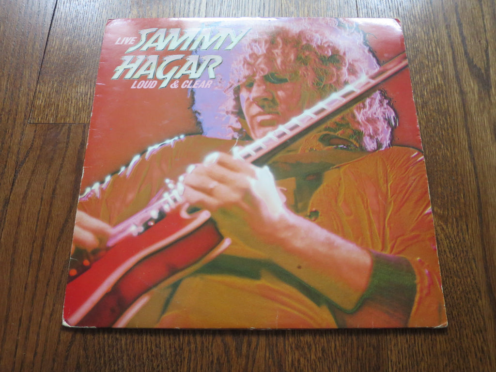 Sammy Hagar - Loud & Clear - Live - LP UK Vinyl Album Record Cover