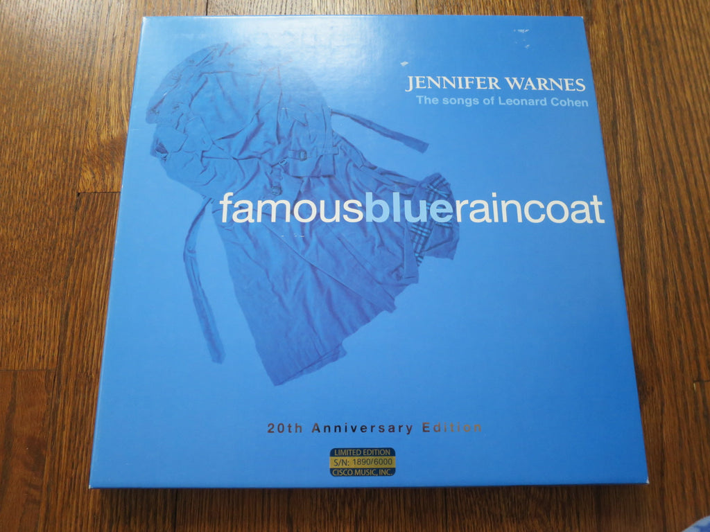 Jennifer Warnes - Famous Blue Raincoat (20th anniversary box set) - LP UK Vinyl Album Record Cover