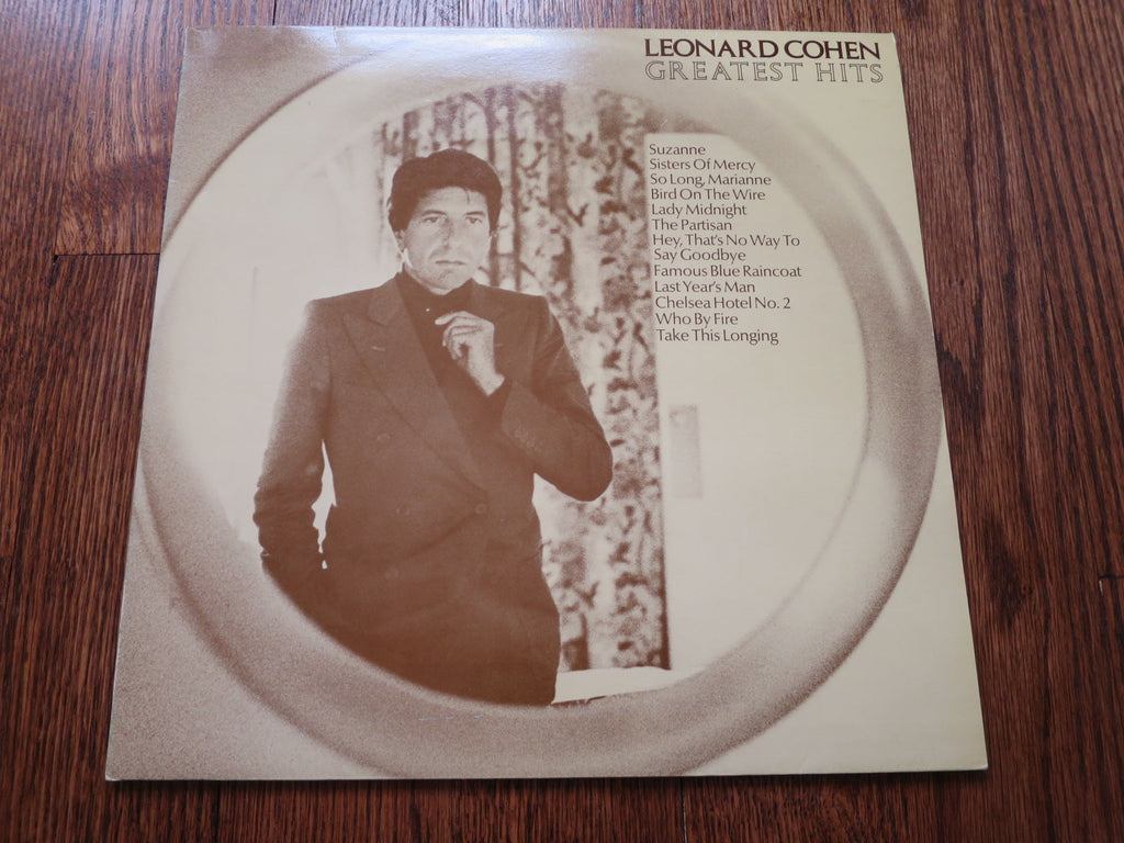 Leonard Cohen - Greatest Hits - LP UK Vinyl Album Record Cover