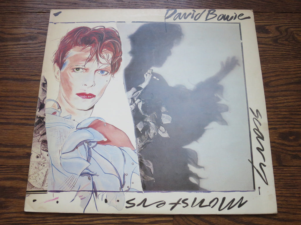 David Bowie - Scary Monsters - LP UK Vinyl Album Record Cover