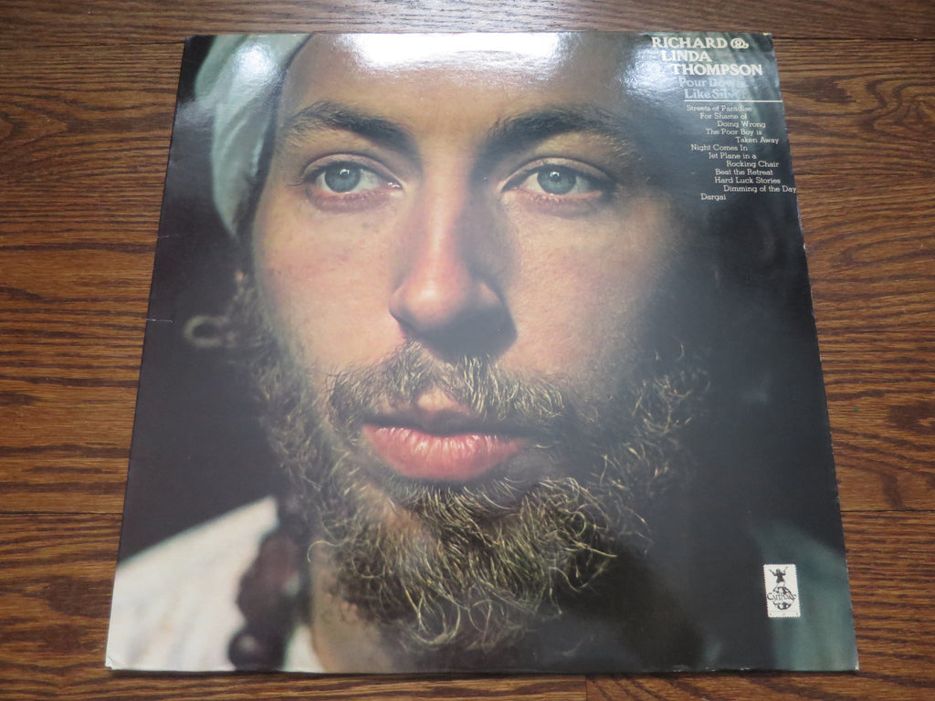 Richard & Linda Thompson - Pour Down Like Silver 2two - LP UK Vinyl Album Record Cover