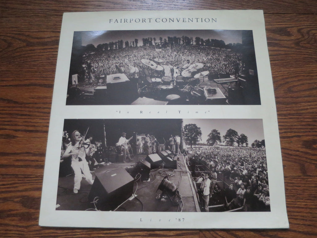 Fairport Convention - In Real Time - Live '87 - LP UK Vinyl Album Record Cover