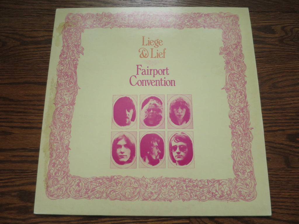 Fairport Convention - Liege & Lief - LP UK Vinyl Album Record Cover