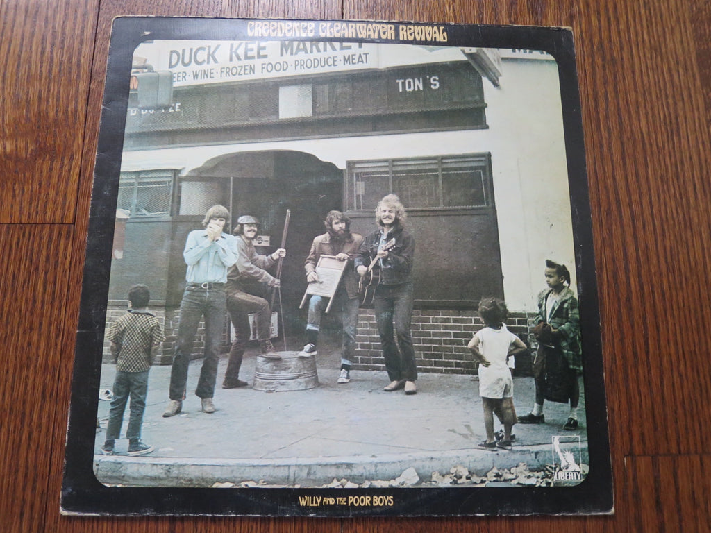Creedence Clearwater Revival - Willy and The Poor Boys - LP UK Vinyl Album Record Cover