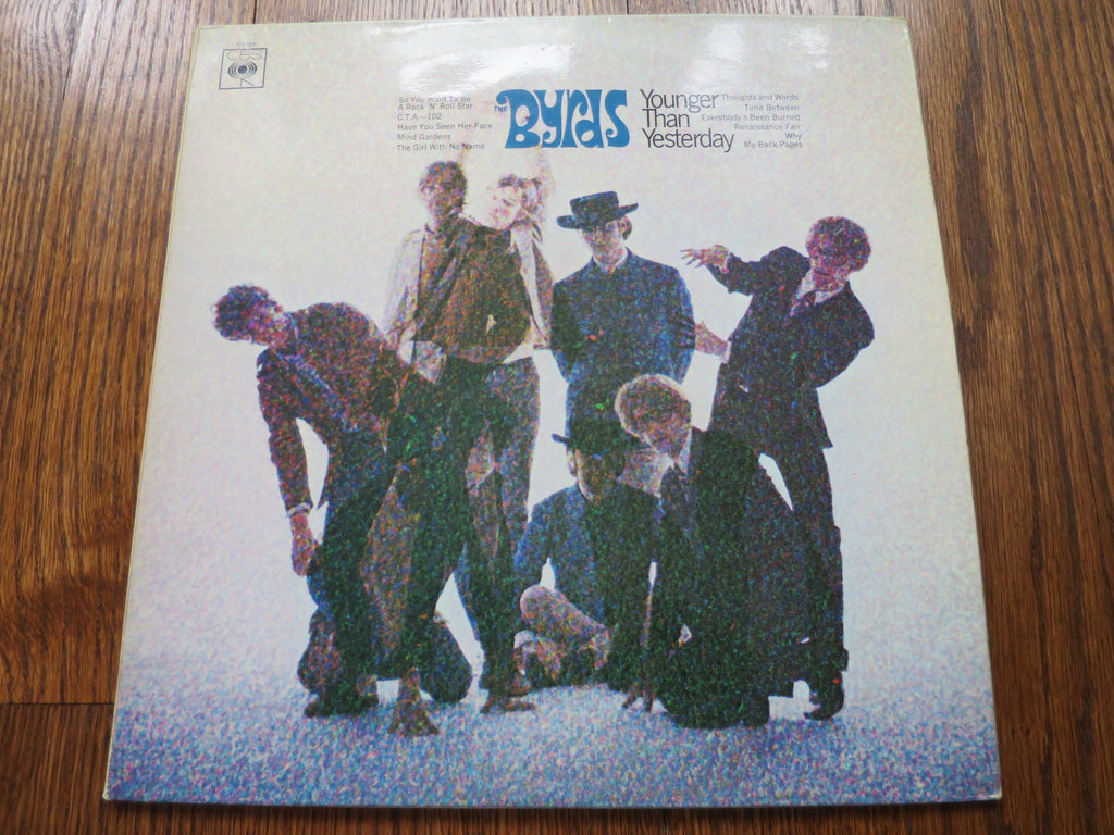 The Byrds - Younger Than Yesterday - LP UK Vinyl Album Record Cover