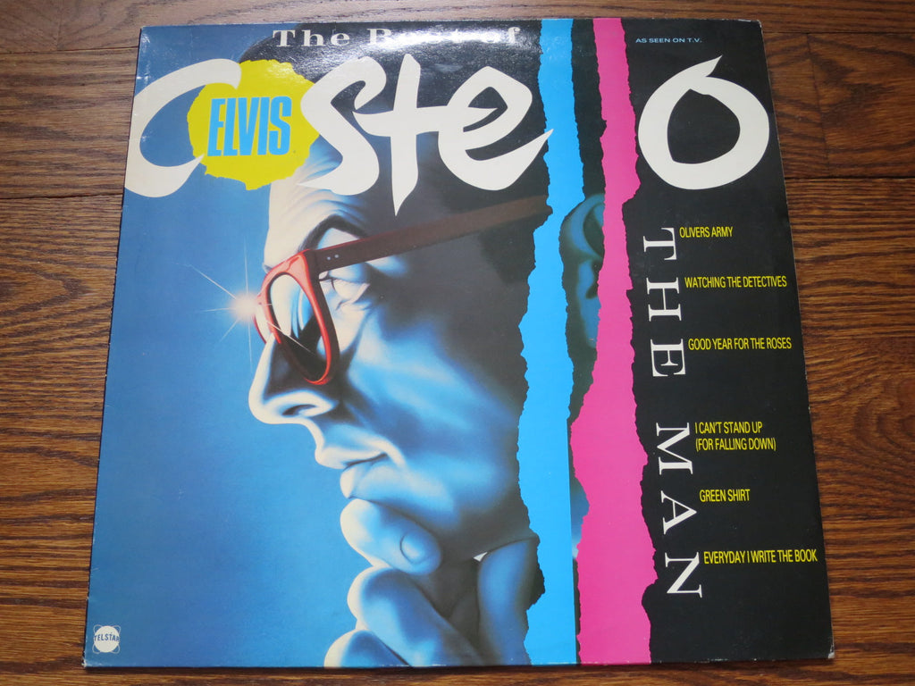 Elvis Costello - The Man - The Best Of Elvis Costello - LP UK Vinyl Album Record Cover