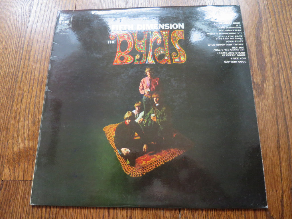 The Byrds - Fifth Dimension - LP UK Vinyl Album Record Cover
