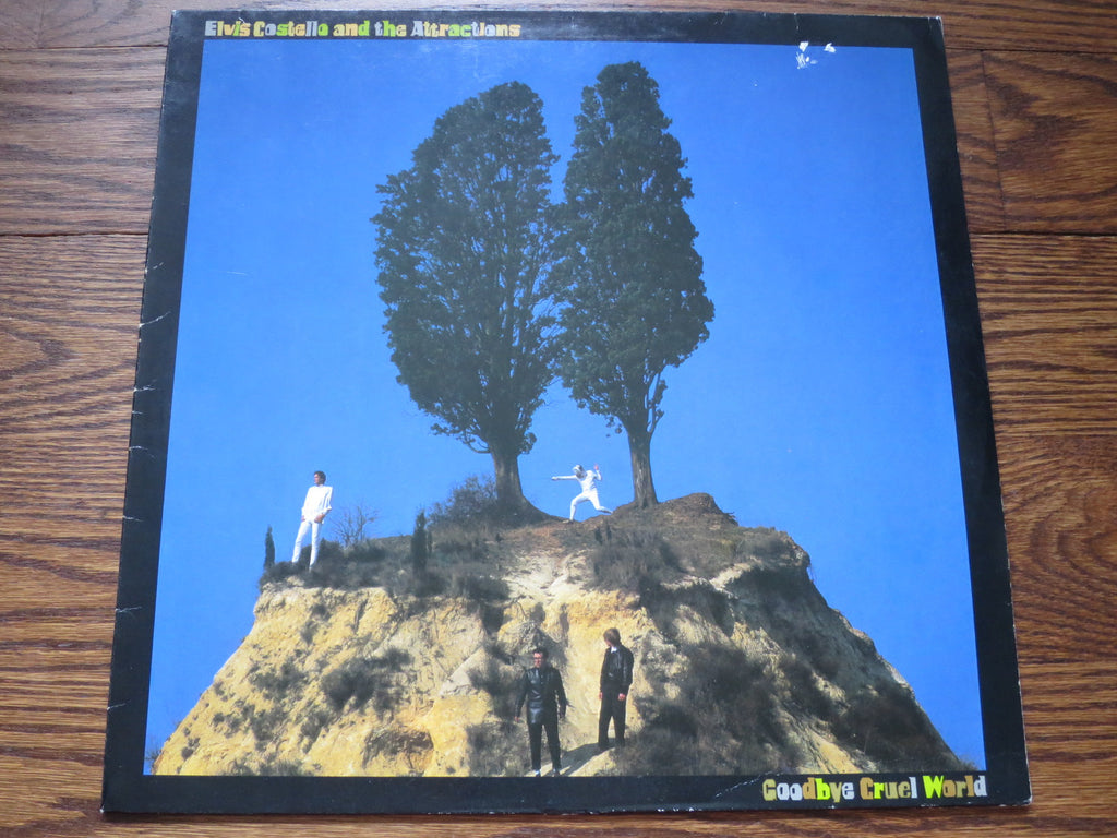 Elvis Costello - Goodbe Cruel World 2two - LP UK Vinyl Album Record Cover