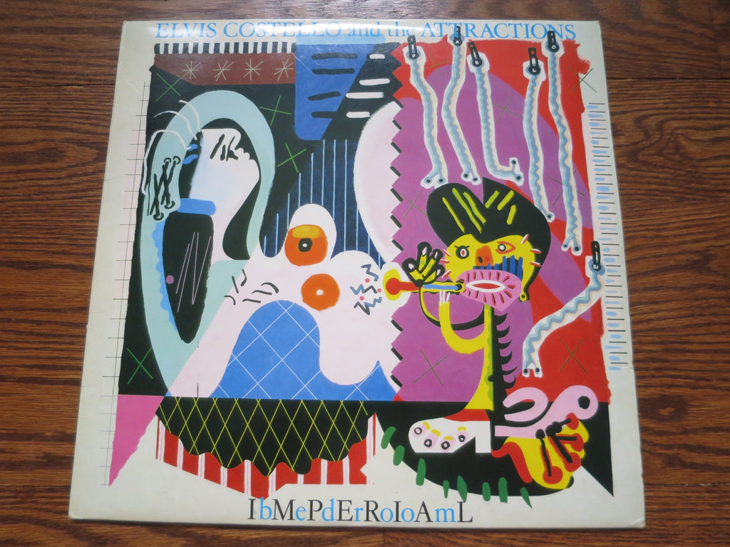 Elvis Costello - Imperial Bedroom 3three - LP UK Vinyl Album Record Cover